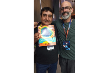 Os supercompetentes divulgadores da FTD educação. Obrigado pelo carinho. Crédito: Liliana. (Saudades eternas!)