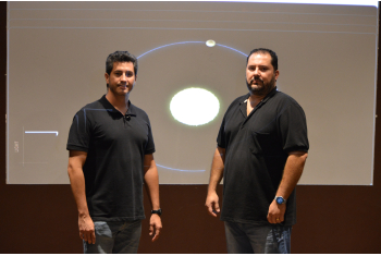 Gravação do curso "Astrobiologia e BNCC - do letramento científico a uma perspectiva futura", com meu parceiro Ivan Lima, da NASA. A gravação foi no CEDAI - Centro de Estudos Digitais Astronômicos Integrados, no espaço Jabuti Lazer e Conhecimento. 